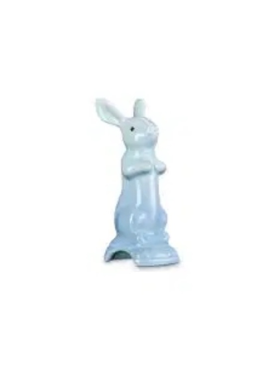 Le Creuset Other - NEW Le Creuset Coastal Blue Ceramic Bunny Figurine Pie Topper